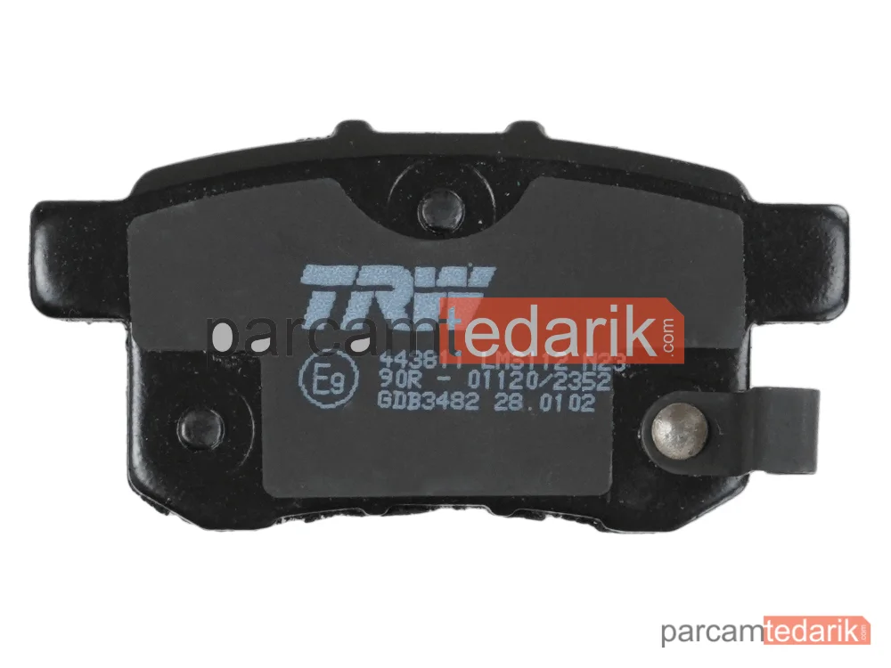 TRW GDB3482 | Fren Balatası Arka Honda Accord VIII 2.0-2.4 İ 08-15, 2.2 İ-DTEC 08-15