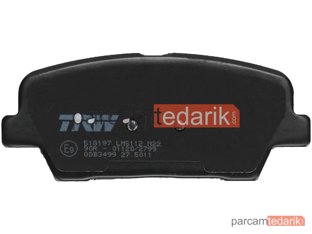 TRW GDB3499 | Fren Balatası — Hyundai Genesis, Hyundai Genesis Coupe, Hyundai GRAND Santa FÉ