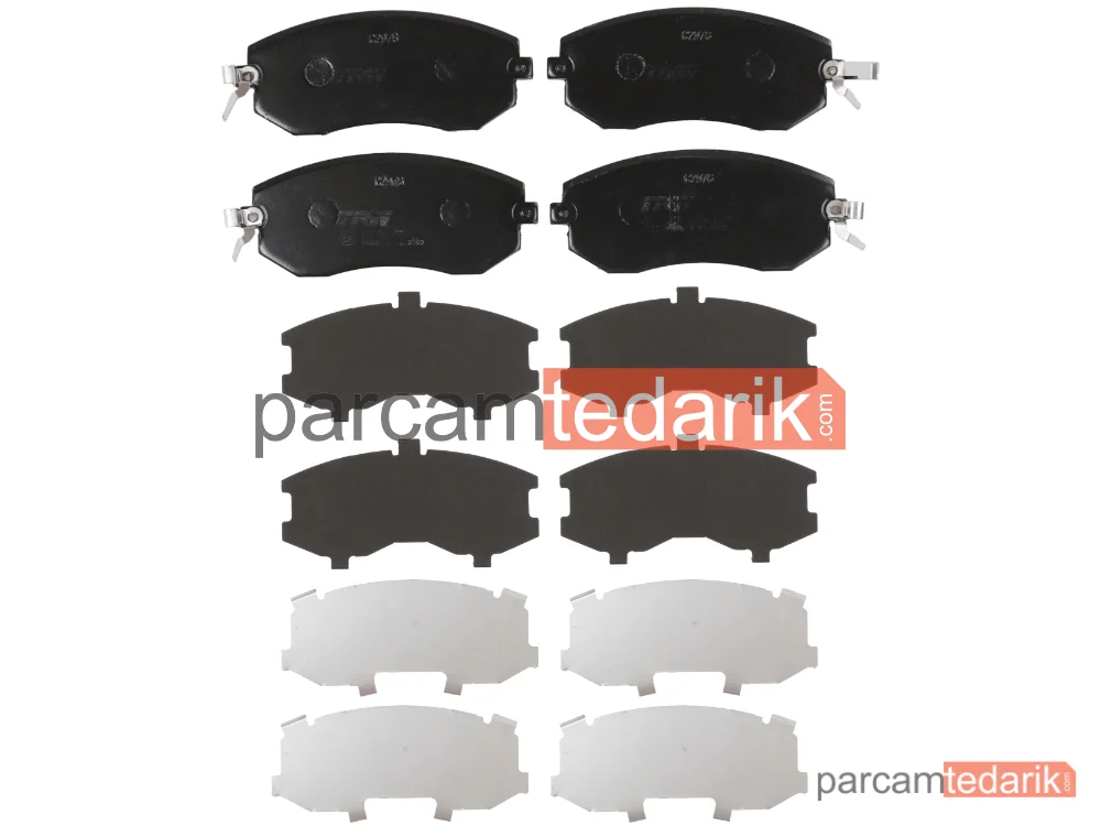 TRW GDB3519 | Fren Balatası Ön Subaru Forester 2.0 2.5 09-12 / Impreza Legacy 2.0 08-12 / Outback 2.5 09-12 / XV 12