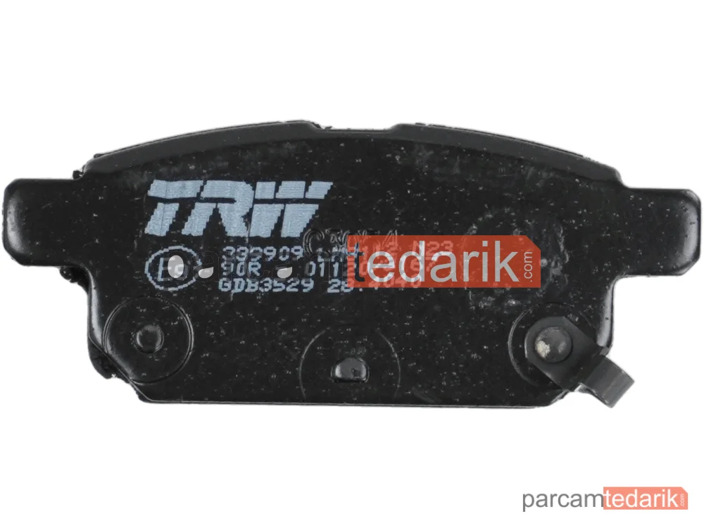 TRW GDB3529 | Balata Fren Arka- (Suzuki SWIFT 2011/2013 / Baleno 16-// / SX-CROSS 13-// / SWIFT 1.2 17-// / Vitara 16-//)