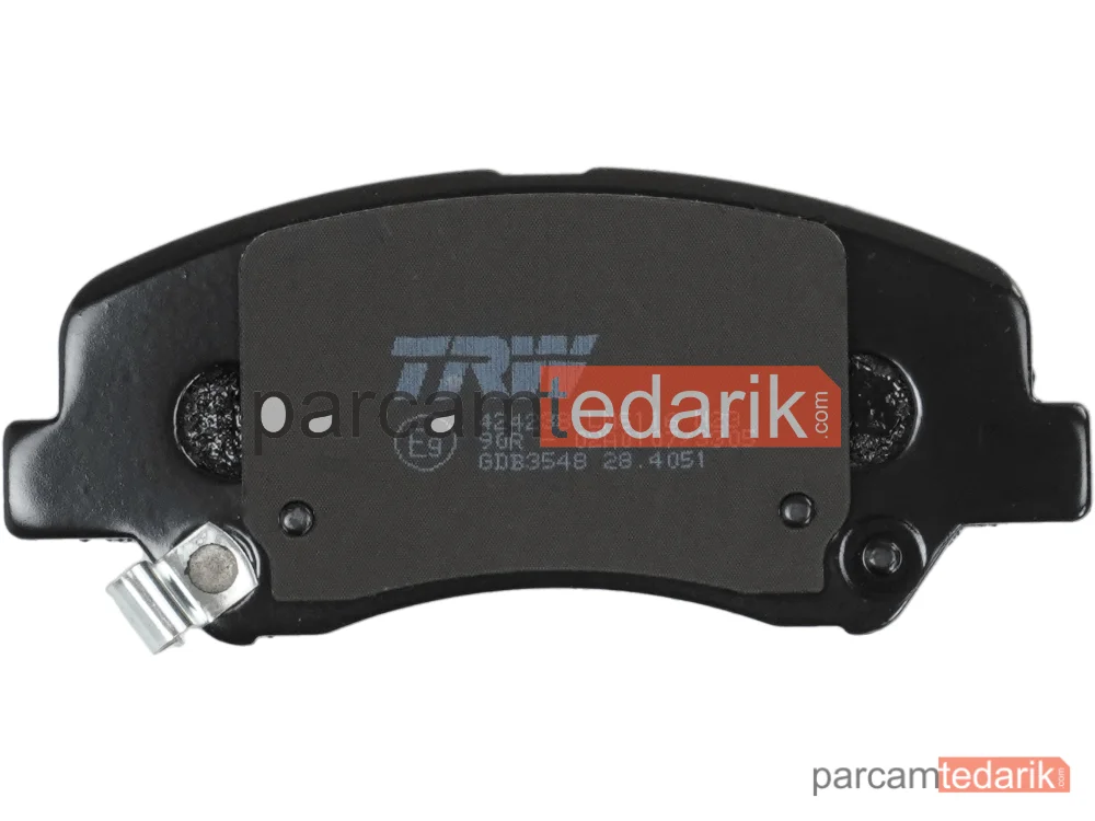 TRW GDB3548 | Fren Balatası Ön Hyundai Accent BLUE 2011- / I20 2012- / H350 2.5 CRDI Arka 2015- / Kia Rio 09-13 / Cerato 13