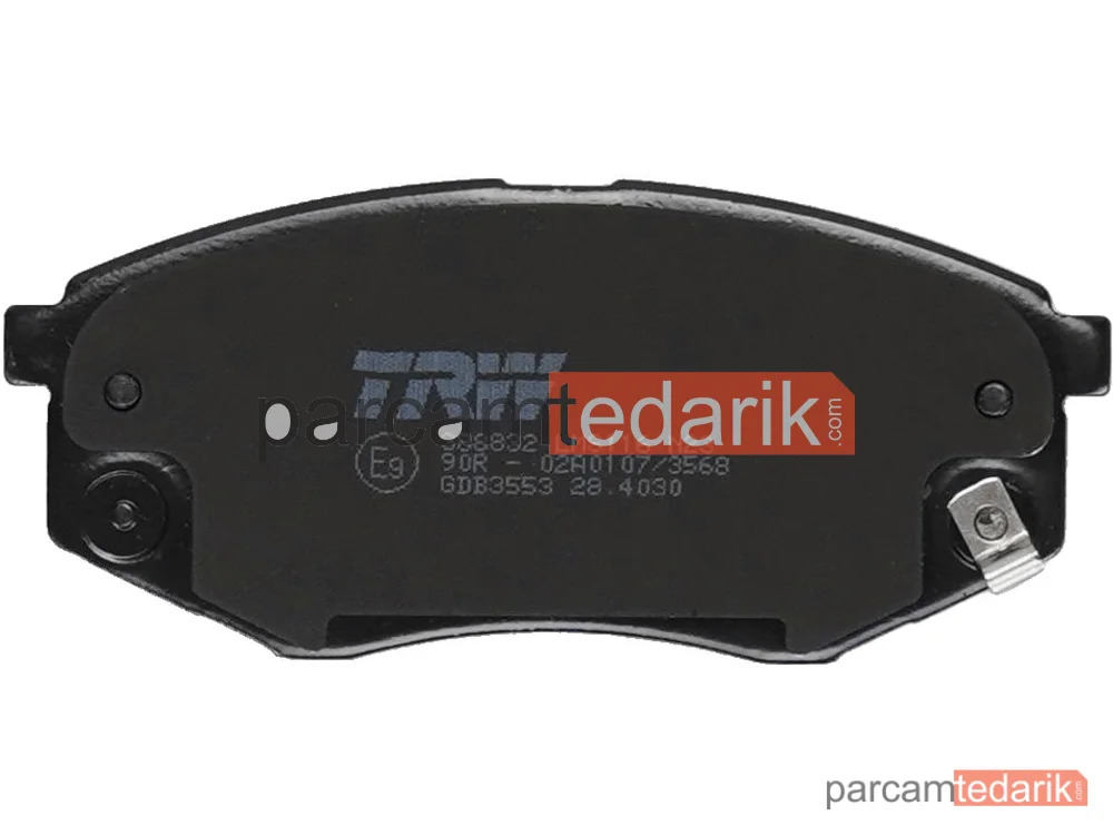 TRW GDB3553 | Fren Balatası Ön Hyundai İX20 1.4-1.6 10=>, 1.4 CRDİ 10=>, 1.6 CRDİ 11=>
