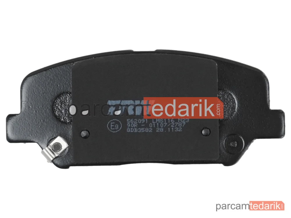 TRW GDB3582 | Fren Balatası Ön Hyundai İ30 1.4-1.6 11-16, 1.6 GDİ 11-16, 1.4-1.6 CRDİ 11-16, 1.6 T-GDİ 15=>, Kia CEE'D 1.0 T-GDİ 15=>, 1.4 CVVT 12=>, 1.6 GDİ 12=>, 1.4-1.6 CRDİ 12=>