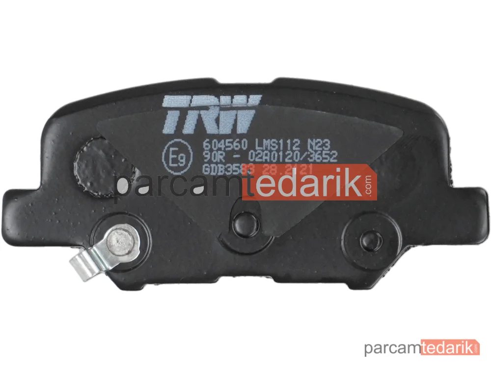 TRW GDB3583 | Fren Balatası Arka Mitsubishi ASX1.6 Mivec 10=>, 2.2 Dİ-D 4WD 13=>