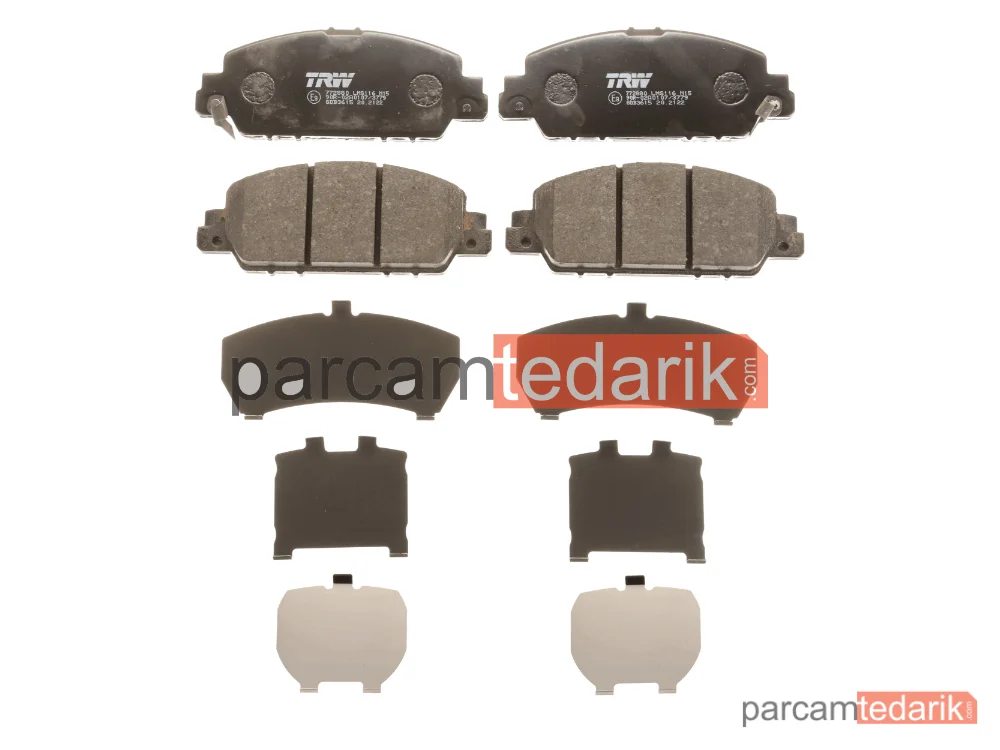 TRW GDB3615 | Fren Balatası Ön Honda HR-V 1.5 15=>, 1.6 İ-DTEC 15=>