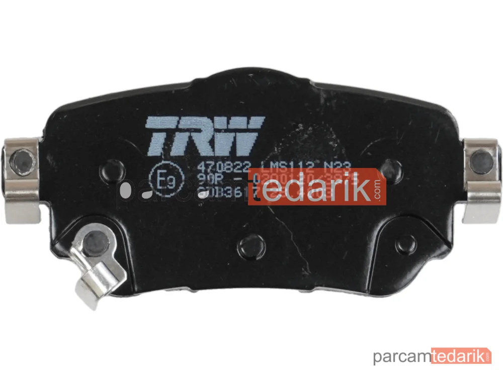 TRW GDB3617 | Fren Balatası Arka Renault Kadjar 1.2TCE 15=>, 1.5-1.6 DCİ 15=>, Nissan Quashqai II SUV 1.2 DIG-T 13=>, 1.3 DIG-T 18=>, 1.5-1.6 DCİ 13=>, X-Trail 1.6 DIG-T 15=>, 1.6 DCİ 14=>, 2.0 DCİ 16=>
