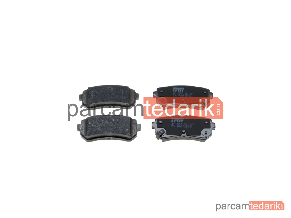TRW GDB3641 | Fren Balatası Arka Hyundai İX20 1.4-1.6 10=>, 1.4 CRDİ 10=>, 1.6 CRDİ 11=>