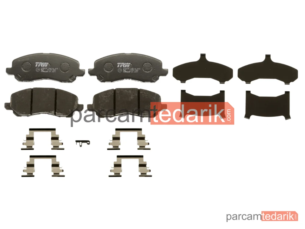 TRW GDB4142 | Fren Balatası Ön Mitsubishi ASX 1.8 10=>, 1.6 Dİ-D 15=>, 1.6 DI-D 4WD 15=>, 1.8 DI-D 10=>, 1.8 DI-D 4WD 10=>, 2.2 Dİ-D 4WD 13=>, Outlander III 2.0 12=>