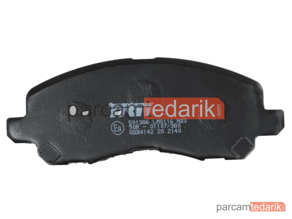 TRW GDB4142 | Fren Balatası Ön Mitsubishi ASX 1.8 10=>, 1.6 Dİ-D 15=>, 1.6 DI-D 4WD 15=>, 1.8 DI-D 10=>, 1.8 DI-D 4WD 10=>, 2.2 Dİ-D 4WD 13=>, Outlander III 2.0 12=>