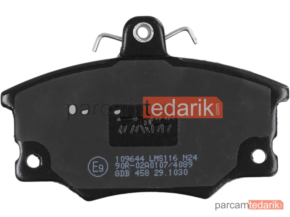 TRW GDB458 | Fren Balatası Ön Fiat Punto 1.1 93-99, 1.2 94-99, 1.6 94-97, 1.7 TD 94-99, Tempra 1.4-1.6 İ.E.90-96, 1.8 İ.E.92-96, 1.9 TD 90-96, Uno 1.3 T İ.E. 87-91, 1.4 T İ.E. 89-96