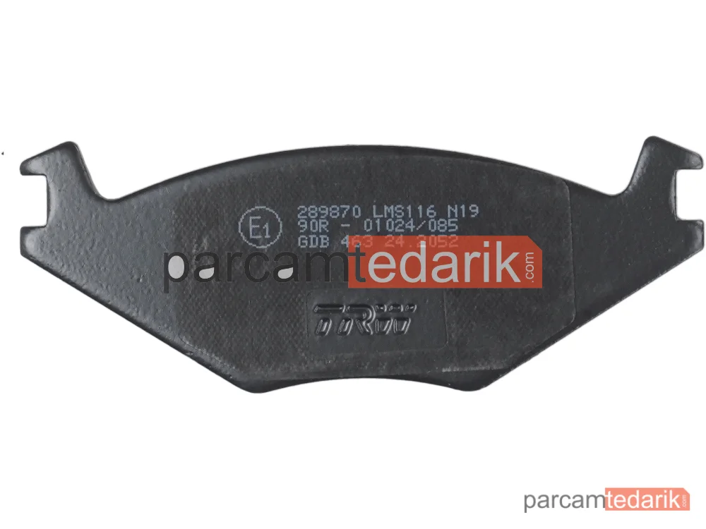 TRW GDB463 | Ön Fren Balatası VW Audi Seat Skoda