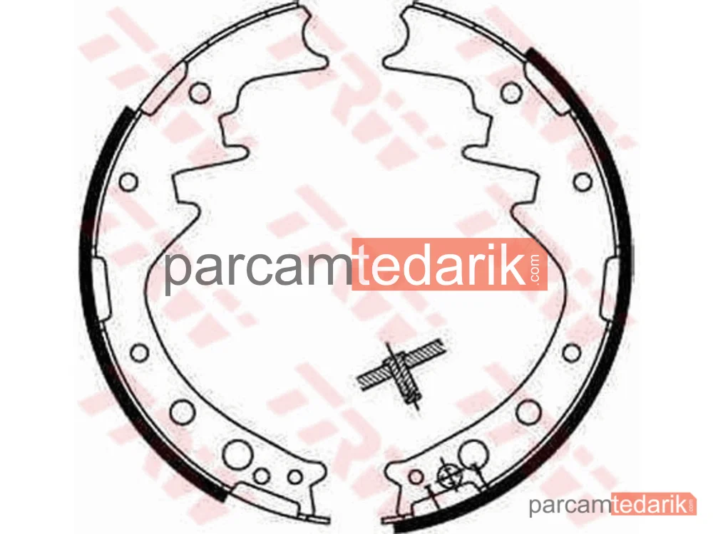 GS8170 | Fren Balatası Pabuçlu Arka Toyota Hilux IV PICK-UP 2.0 83-88, 2.0 4WD 85-88, 2.2 4WD 85-89, 2.2 D 83-84, 2.4 D 4WD 83-88