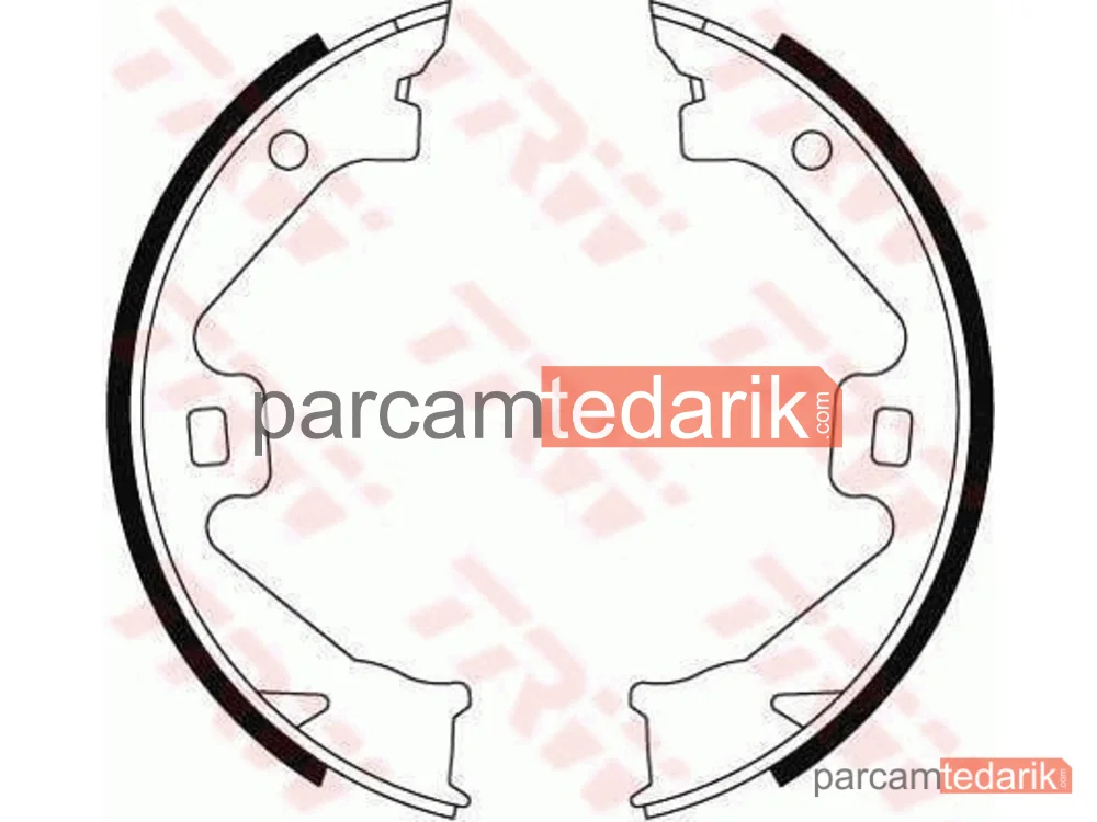 GS8469 | Fren Balatası Pabuçlu Arka Rover 75 1.8 99-05, 1.8 T 03-05, 2.0 V6 99-05, 2.5 V6 99-05, 2.0 CDT 99-05, 2.0 CDTİ 03-05