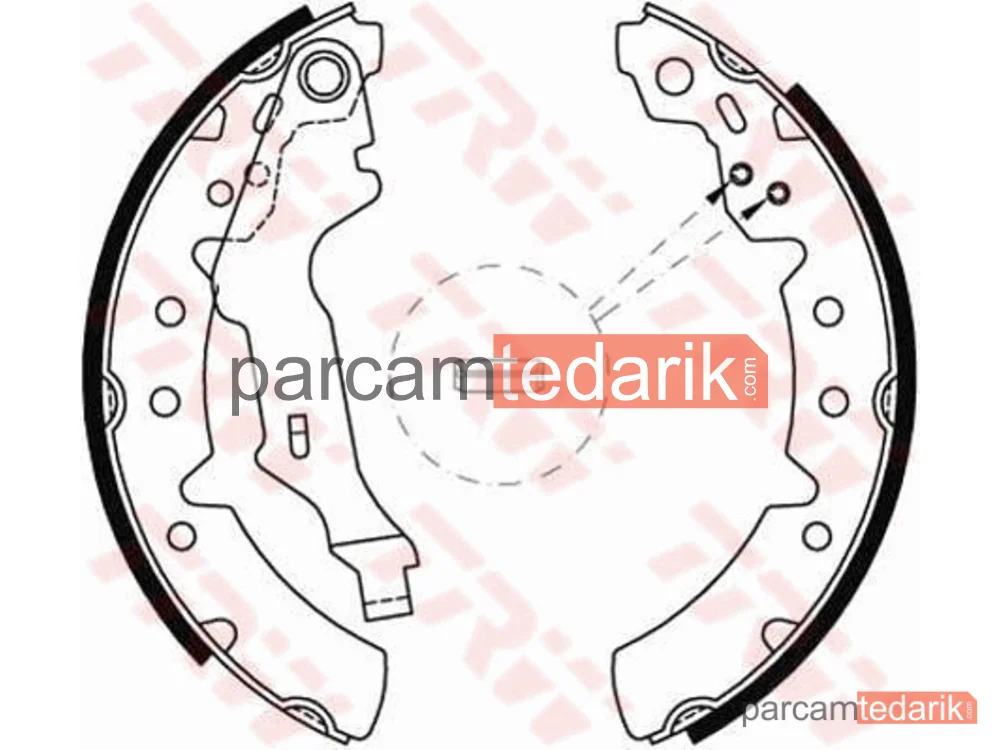 GS8603 | Fren Balatası Pabuçlu Arka Toyota Carnia E 1.6 93-97, 1.6 16V 95-97, 1.8 95-97, 2.0 İ 93-97, 2.0 GLİ 92-97, 2.0 GTİ 92-94, 2.0 D 92-96, Carnia II 2.0 D 88-92, Corolla 1.4 97-99, 1.4 16V 00-01, 1.6 16V 99-01, 1.9 D 00-01