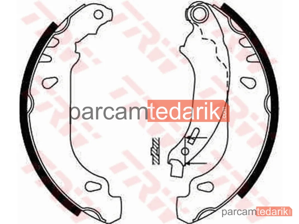 Fren Balatası — Peugeot 206 Hatchback, Peugeot 206 Sedan, Peugeot 206 SW - GS8642