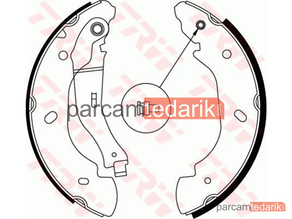 GS8689 | Kampana Balata (Ford Transit V184 Önden Cekisli 09 / 03--)