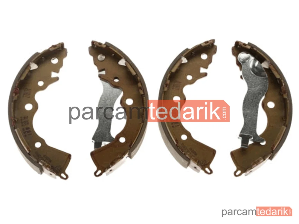 GS8766 | Arka Fren Balatası Pabuç Hyundai Accent ERA 06-11 Kia Rio 06-11 Abssiz