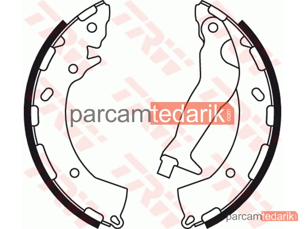 GS8785 | Fren Balatası Pabuçlu Arka Hyundai Accent IV Sedan 1.4-1.6 10=>, İ10 1.0 11-17, 1.1-1.2 08-13, İ20 1.2-1.4 08-15, 1.6 08-12, 1.1 CRDİ 12-15, 1.4 CRDİ 08-15, 1.6 CRDİ 08-12