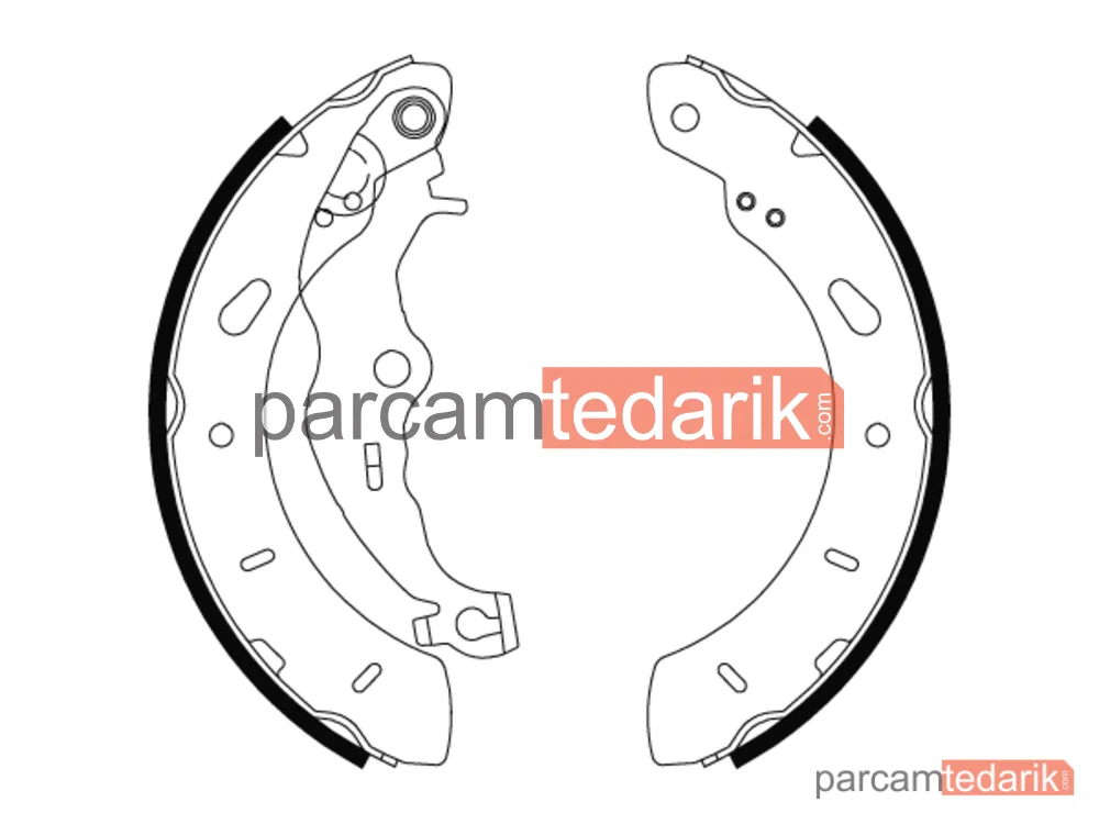 TRW GS8806 | Fren Balatası — Ford B-Max, Ford B-Max Van, Ford Focus III