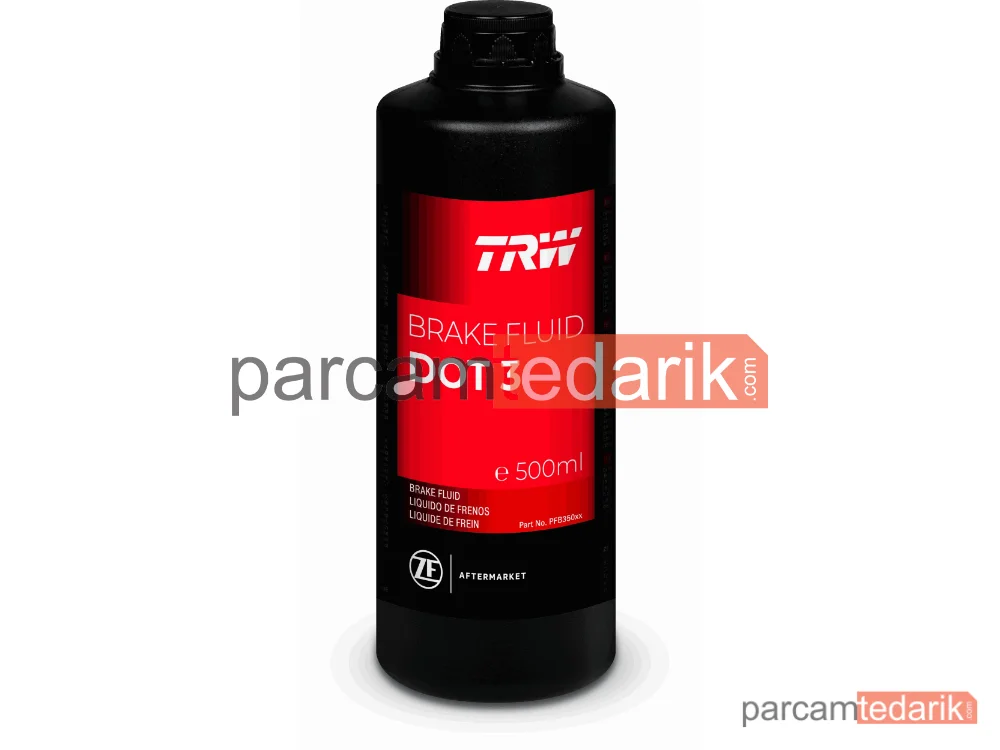 PFB350SE | DOT 3 Fren Hidrolik YAĞI 500 ML KOLİSİ:12