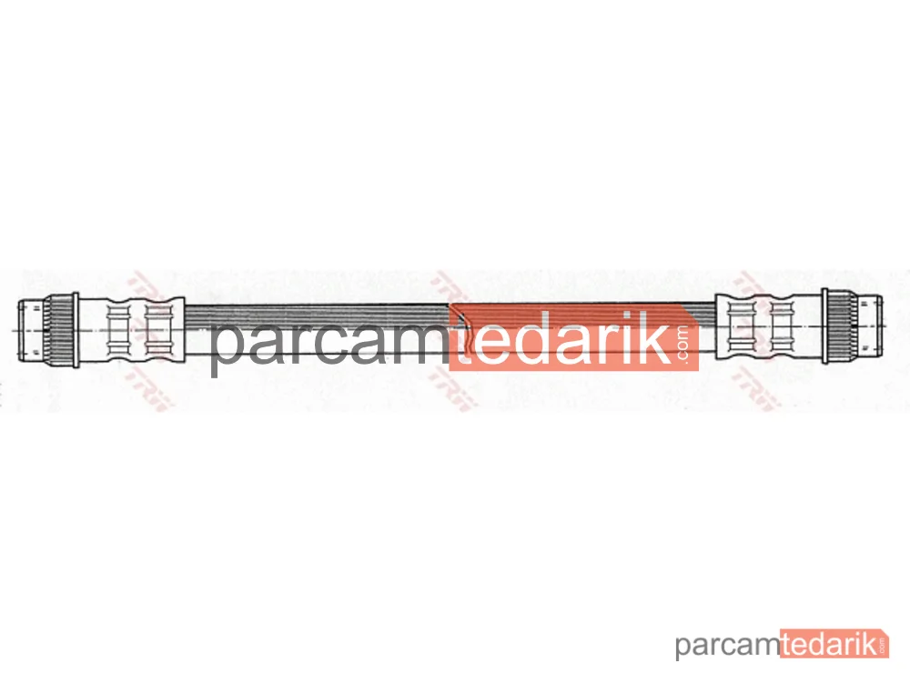 TRW PHA408 | Fren Hortumu Arka