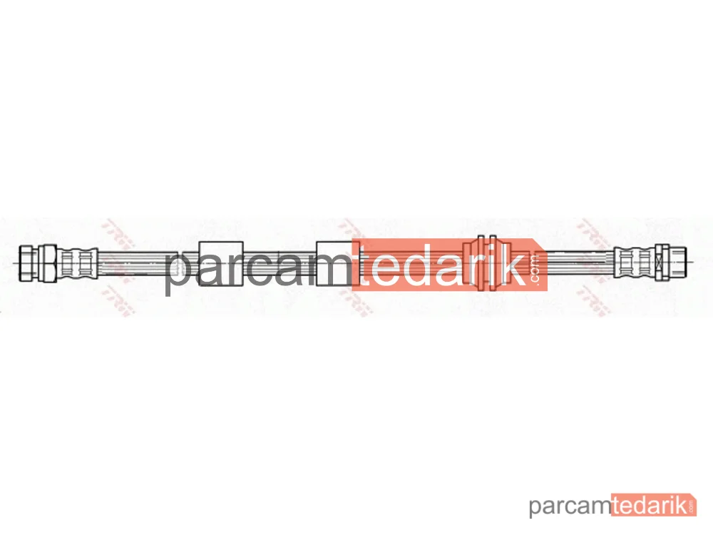 TRW PHB440 | Fren Hortumu Ön Sağ-Sol Seat Alhambra 1.8 T 20V 97-10, 2.0 İ 96-10, 2.8 V6 00-10, 1.9 TDİ 96-10, 2.0 TDİ 05-10
