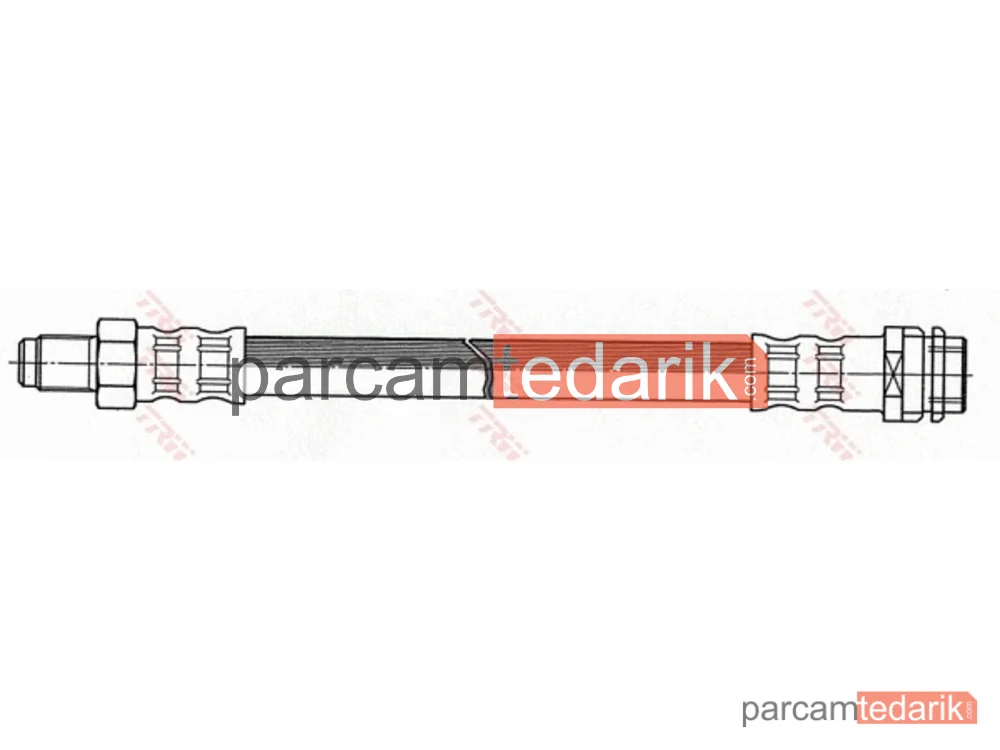 TRW PHB521 | Fren Hortumu Mercedes BENZ: A CLASS (W168) , A CLAS