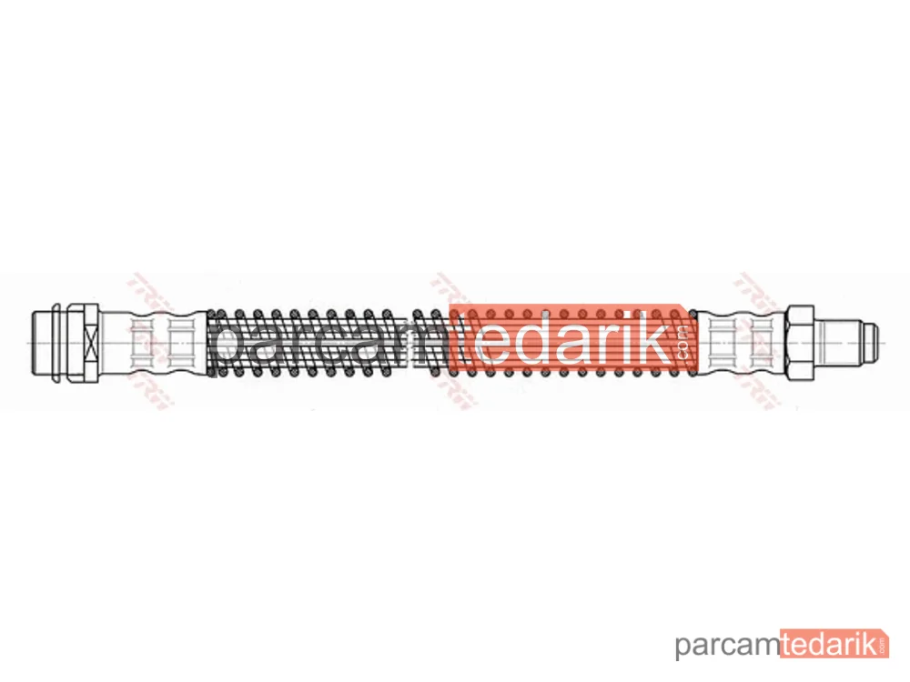 TRW PHB525 | Fren Hortumu Arka [ Mercedes-Benz CLS (C219) , E-CL