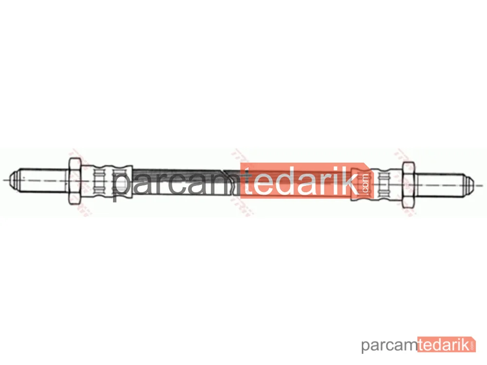 TRW PHC197 | Fren Hortumu Arka SAAB: 90, 900 I (AC4, AM4) , 900