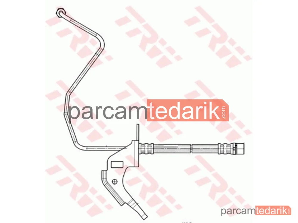 TRW PHD563 | Fren Hortumu Arka Sol Opel Astra F 1.8 İ 92-98, 1.8 İ 16V 93-98, Astra G Sedan 1.2-1.4-1.6-1.8-2.0 16V 98-05, 1.6 98-05, Astra H 1.2 05-10, 1.4 04-10, 1.6 04-14, 1.6 T 07-10, 1.8 04-10, 2.0 T 04-10, 1.3 CDTİ 05-10, 1.7 CDTİ 04-14