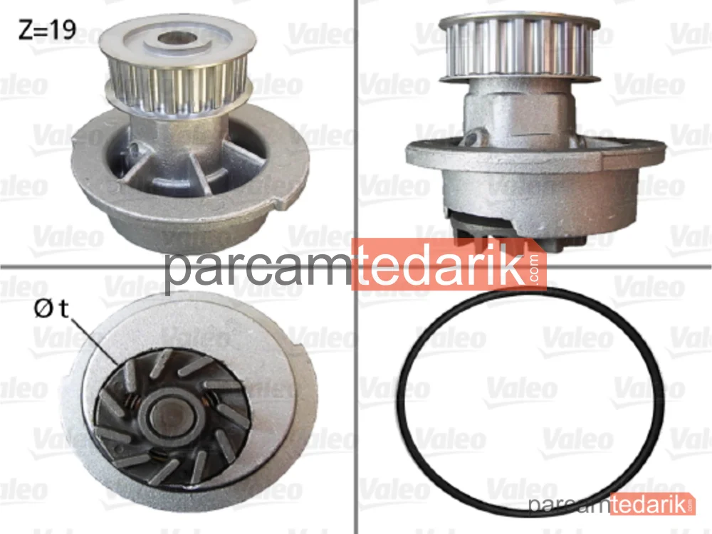 506007 | Su Pompası — Opel Astra F, Opel Corsa A, Opel Kadett E
