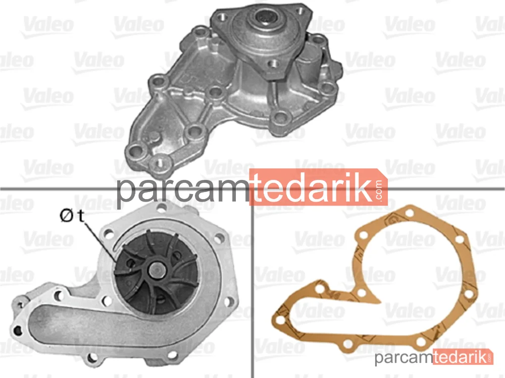 Su Pompası — Renault 19 II Chamade, Renault Megane I, Renault 19 II - 506019