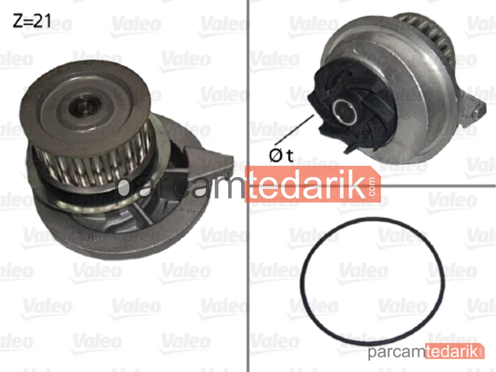 506080 | Su Pompası — Opel Kadett E, Opel Kadett E Cabrio, Opel Astra F