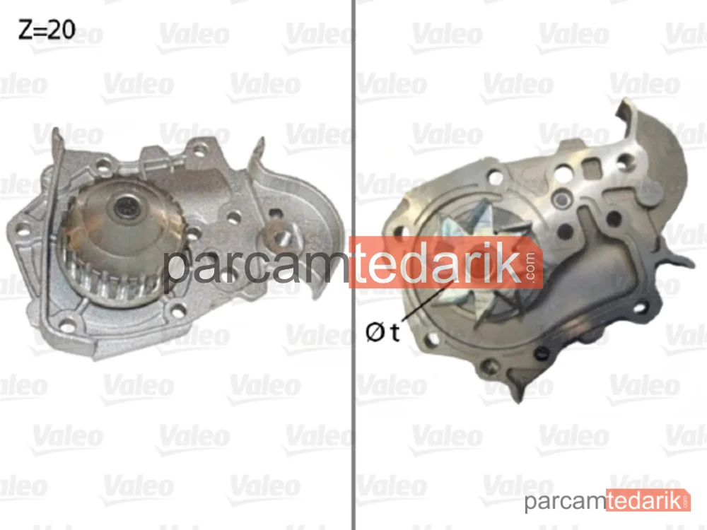 Su Pompası — Dacia Sandero, Renault Megane I, Renault Megane I Classic - 506573