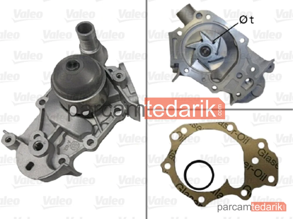 Su Pompası — Renault Clio III, Renault Clio II, Renault Modus / Grand Modus - 506580
