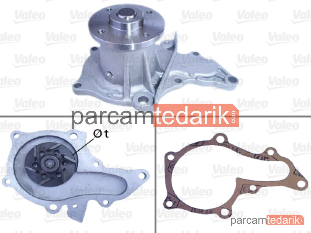 506652 | Su Pompası — Toyota Corolla, Toyota Corolla Liftback, Toyota Carina E VI