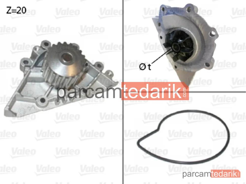 506720 | Su Pompası — Citroën C4 Coupe, Citroën C4 GRAND Picasso I, Citroën C4 I