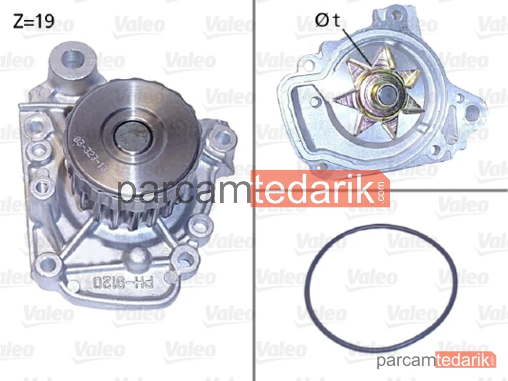 506811 | Su Pompası — Honda Civic VII, Honda Civic VIII, Honda Fr-V