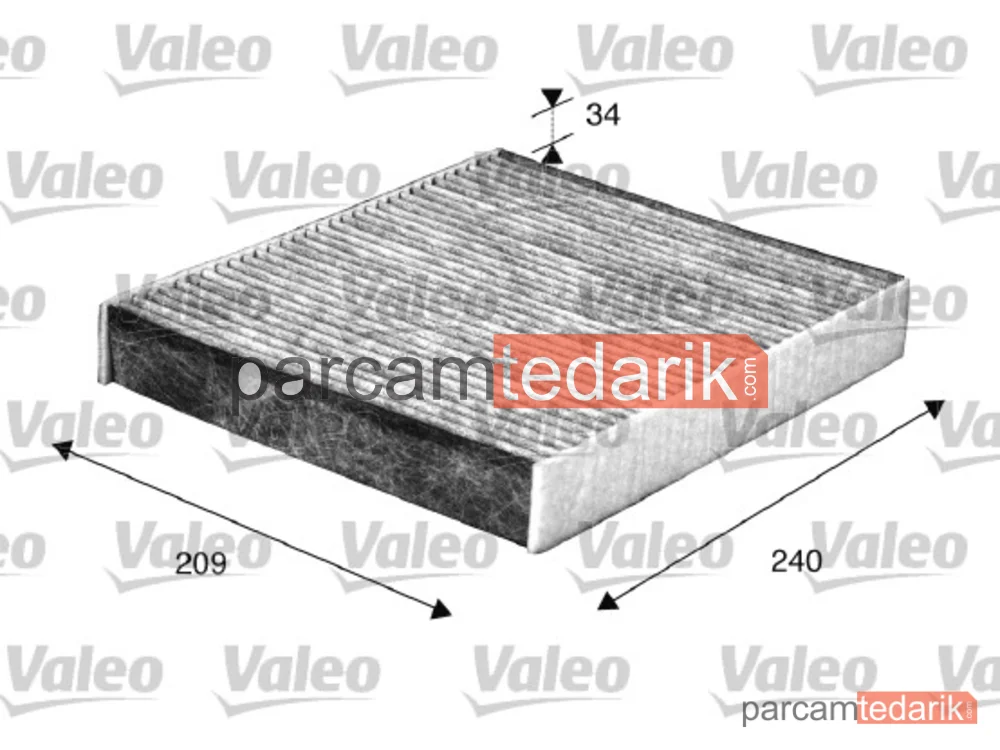 698883 | Polen Filtresi — Ford Mondeo IV, Ford C-Max, Ford Focus II