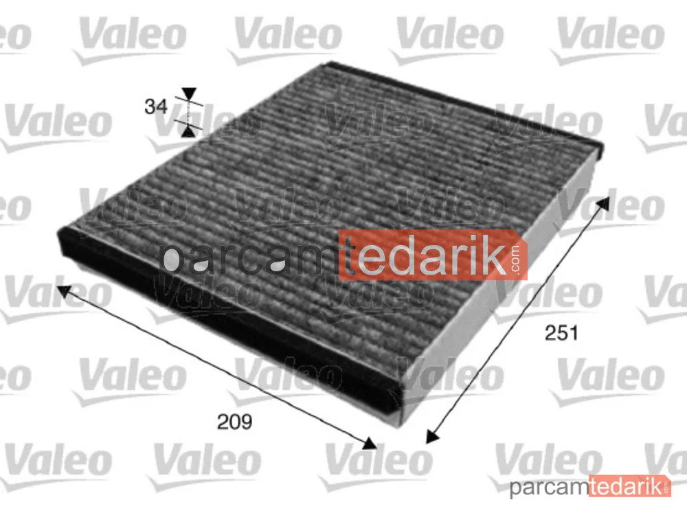 715628 | Polen Filtresi — Volvo V50, Volvo S40 II, Volvo C30