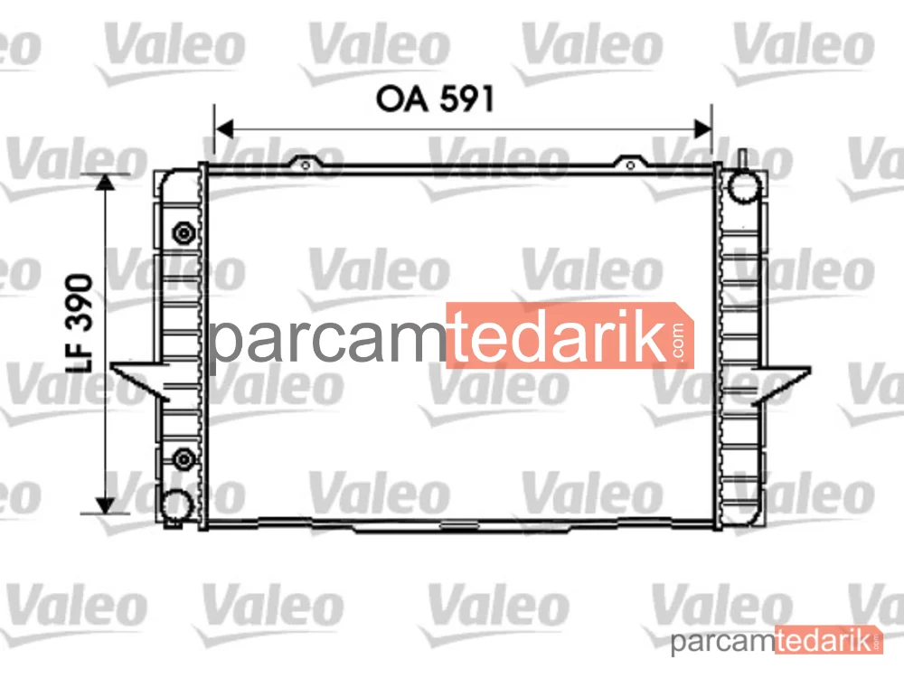734856 | Su Radyatörü — Volvo V70 I, Volvo S70, Volvo C70 I Cabrio