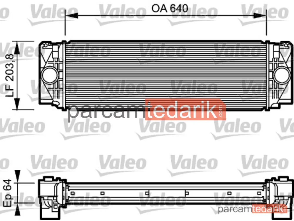 818732 | Turbo Radyatörü — Mercedes-Benz Sprinter 3,5-t, Mercedes-Benz Sprinter 3-t