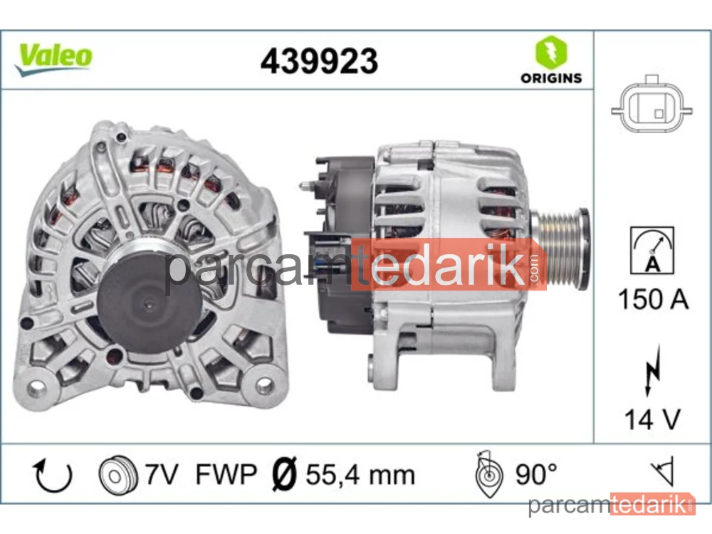 439923 | Alternatör — Renault Megane IV Grandtour, Renault Megane IV, Renault Trafic III