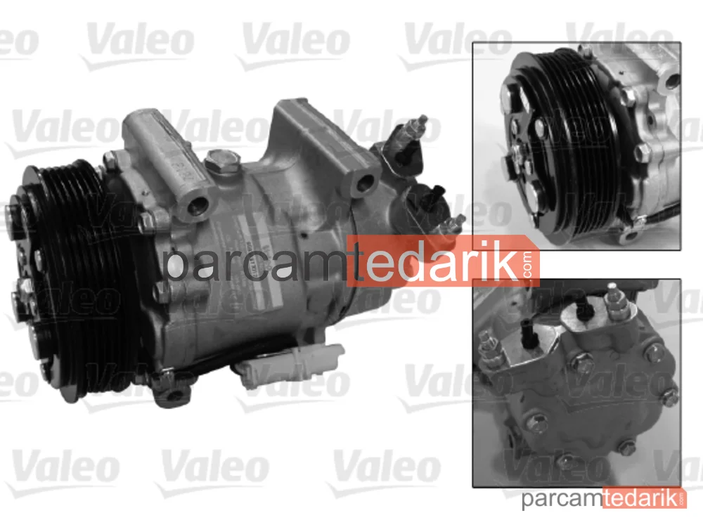 VALEO 813189 | Klima Kompresörü — Peugeot 307 Break, Peugeot 206, Citroen Xsara Picasso