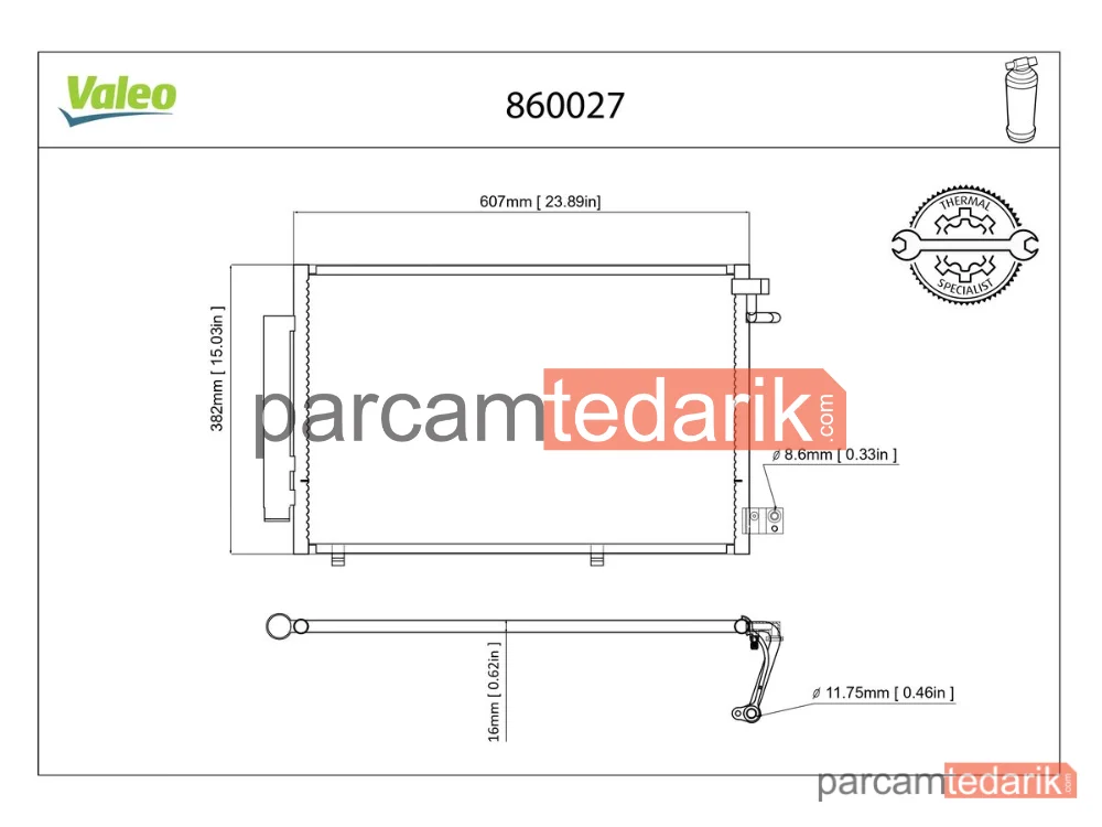 860027 | Klima Kondenseri