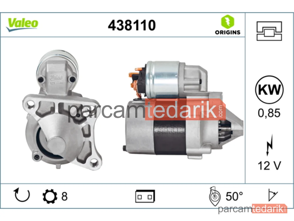 Marş Motoru — Renault Megane II, Renault Kangoo Express, Renault Megane I Kombi - 438110