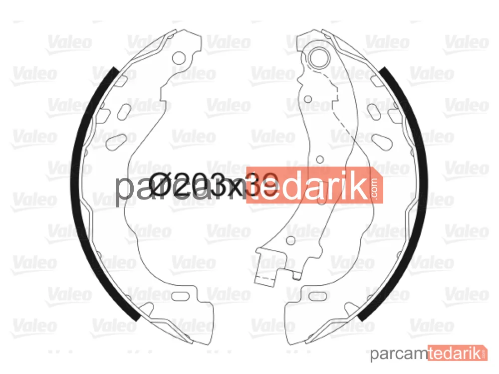564157 | Fren Balatası — Peugeot 208 I, Citroen C3 III, Citroen C4 Cactus